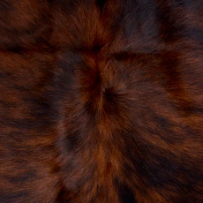 Brindle Mahagony And Brown Cowhide Rug NOV26-028 (190cm x 190cm)