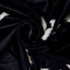 Black And White Cowhide Rug NOV26-029 (210cm x 180cm)