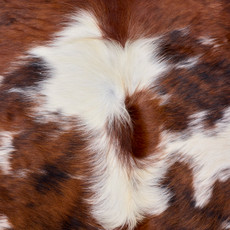 Brown And White Cowhide Rug NOV26-047 (220cm x 190cm)