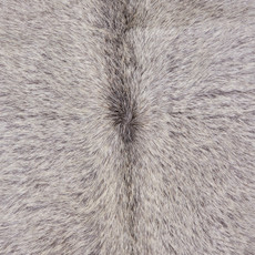 French Grey Cowhide Rug NOV26-055 (190cm x 160cm)