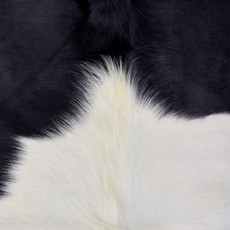 Black And White Cowhide Rug NOV26-078 (220cm x 220cm)