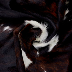 Brown And White Cowhide Rug NOV26-085 (190cm x 170cm)