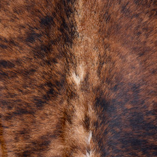Brown And White Cowhide Rug NOV26-090 (250cm x 220cm)