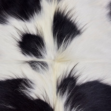Spotted Black And White Cowhide Rug NOV26-106 (200cm x 180cm)
