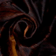 Deep Mahogany Cowhide Rug NOV26-109 (200cm x 190cm)