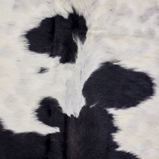 Black And White Cowhide Rug NOV26-136 (200cm x 180cm)