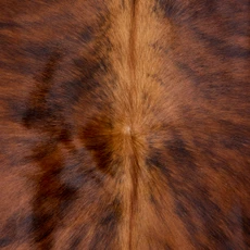 Brown Brindle Cowhide Rug NOV26-143 (190cm x 190cm)