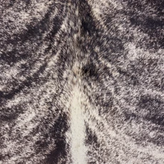 Black Brindle Cowhide Rug NOV26-148 (230cm x 210cm)