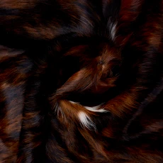 Brown And White Cowhide Rug NOV26-154 (170cm x 170cm)