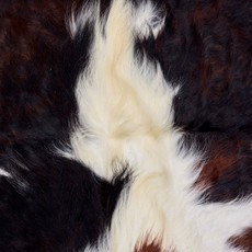 Brown And White Cowhide Rug NOV26-168 (180cm x 180cm)