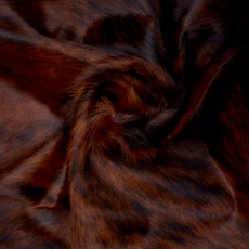 Brown And White Cowhide Rug NOV26-180 (200cm x 190cm)