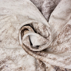 Grey And White With A Hint Of Brown Cowhide Rug NOV26-198 (200cm x 200cm)
