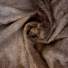 Fawn And Grey Cowhide Rug NOV26-199 (200cm x 180cm)