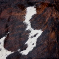 Brown And White Cowhide Rug NOV26-222 (230cm x 190cm)