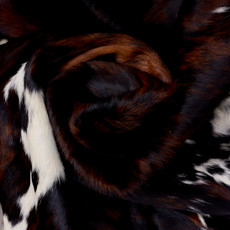 Brown And White Cowhide Rug NOV26-227 (230cm x 200cm)