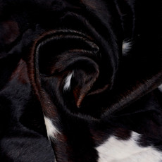 Deep Brown And White Cowhide Rug NOV26-232 (220cm x 190cm)