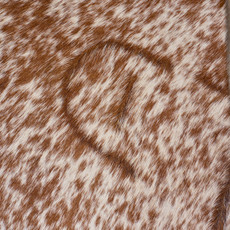 Fawn And White Cowhide Rug NOV26-244 (200cm x 190cm)