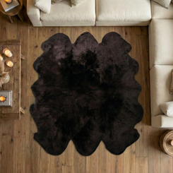 Chocolate Sexto Sheepskin Rug (200x150cm) - SCHOC