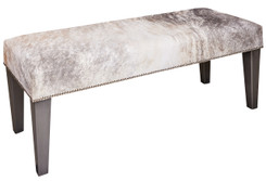 4ft x 1.5ft Cowhide Footstool / Ottoman FST24-005