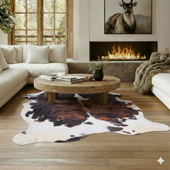 Cowhide Rug DEC25-071 (230cm x 210cm)