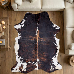 Cowhide Rug FEB26-055 (240cm x 210cm)