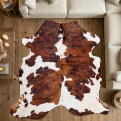 Cowhide Rug FEB26-089 (170cm x 170cm)