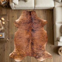 Cowhide Rug FEB26-119 (240cm x 210cm)