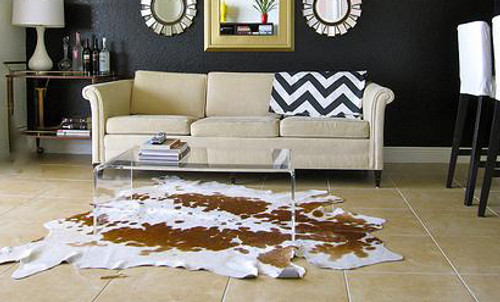 Make a Statement with a Beautiful and Unique Animal Skin Rug - Cowhide Rugs