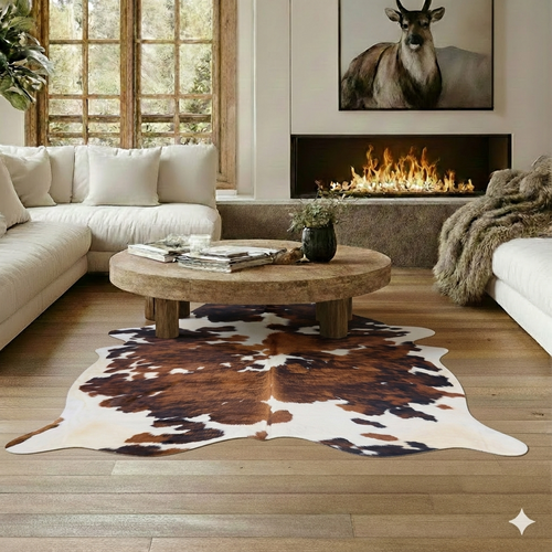 Cowhide Rug DEC25-017 (230cm x 195cm)