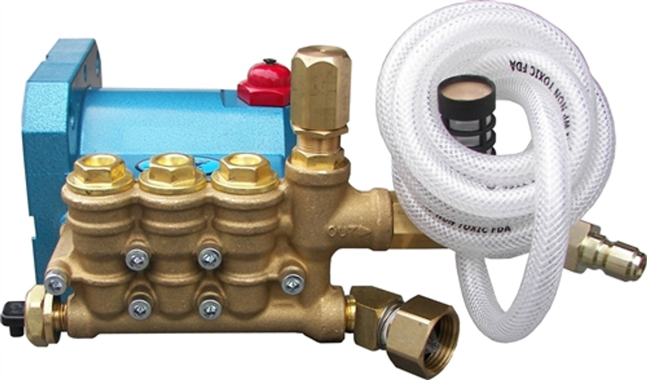 CAT 4PPX25GSI Pressure Washer Pump 3300 PSI w/ Plumbing ...