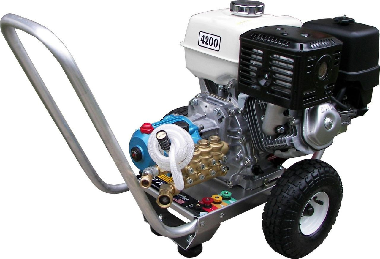 Pressure Pro E4042hci 4 Gpm 4200 Psi Gas Pressure Washer Honda Cat Thepumpoutlet Com