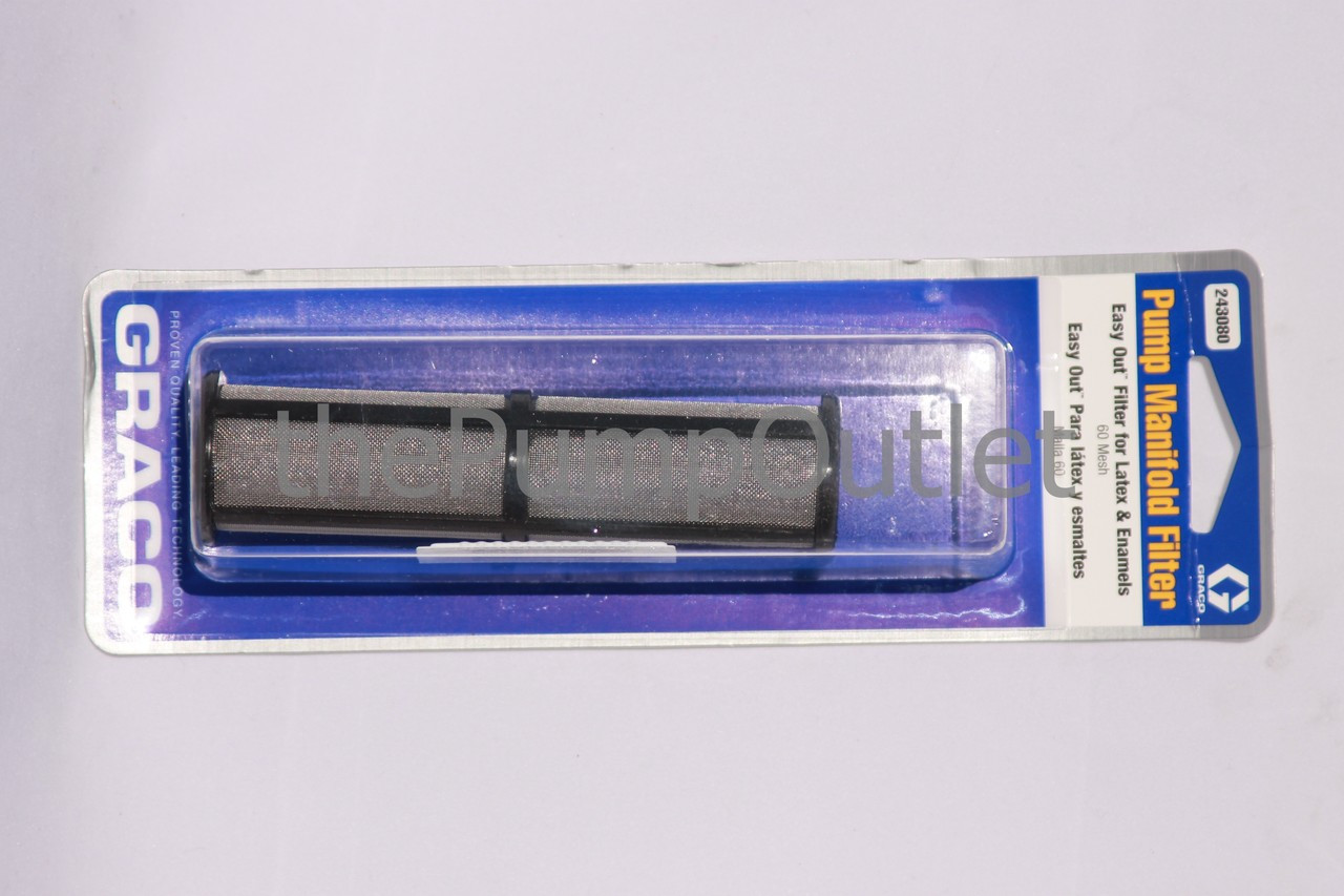 Filtro Del Collettore Alla Pompa Easy Out, Corto, 60 Mesh GRACO - Foto 8