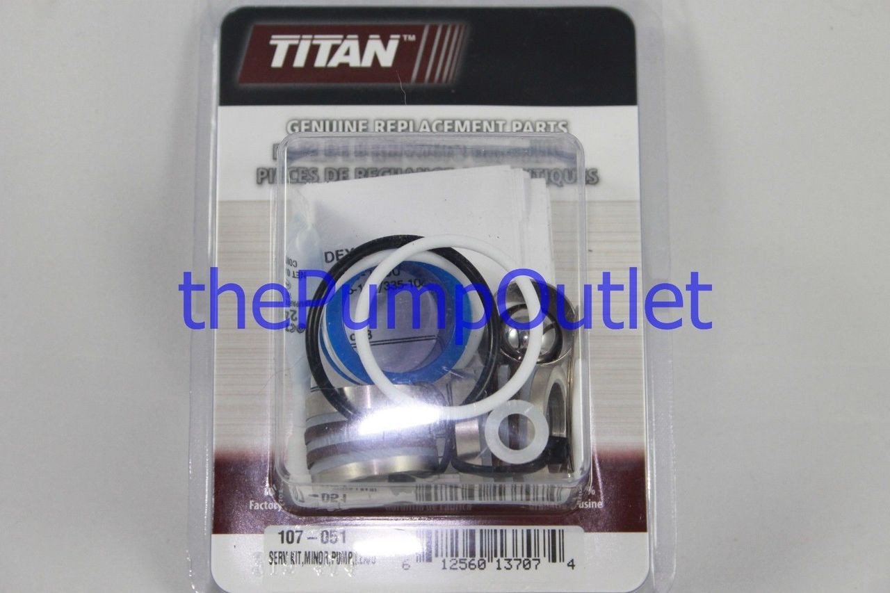 Titan Speeflo 107-051 Pump Repair Kit PowrTwin PowrLiner 107051