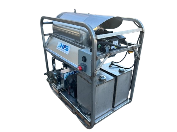 HFS True 100 iGX 8 GPM Stainless Hot Water Pressure Washer