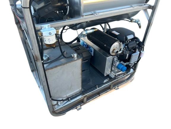 HFS True 100 iGX 8 GPM Stainless Hot Water Pressure Washer