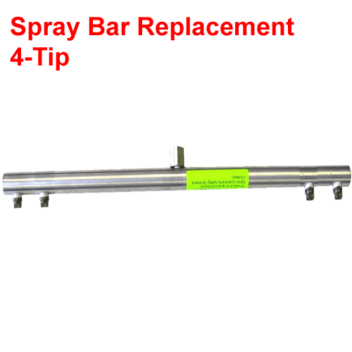 Whisper Pro 28" Spray Bar Assembly with 4 nozzles. WW-3128-4