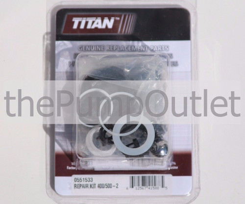 Titan Airless Paint Sprayer 2155 2255 Repair Kit 0551533 400/500-2 OEM PARTS