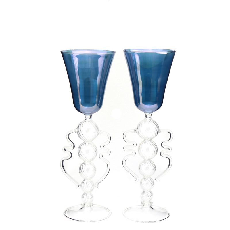 Decorative sale wine glasses