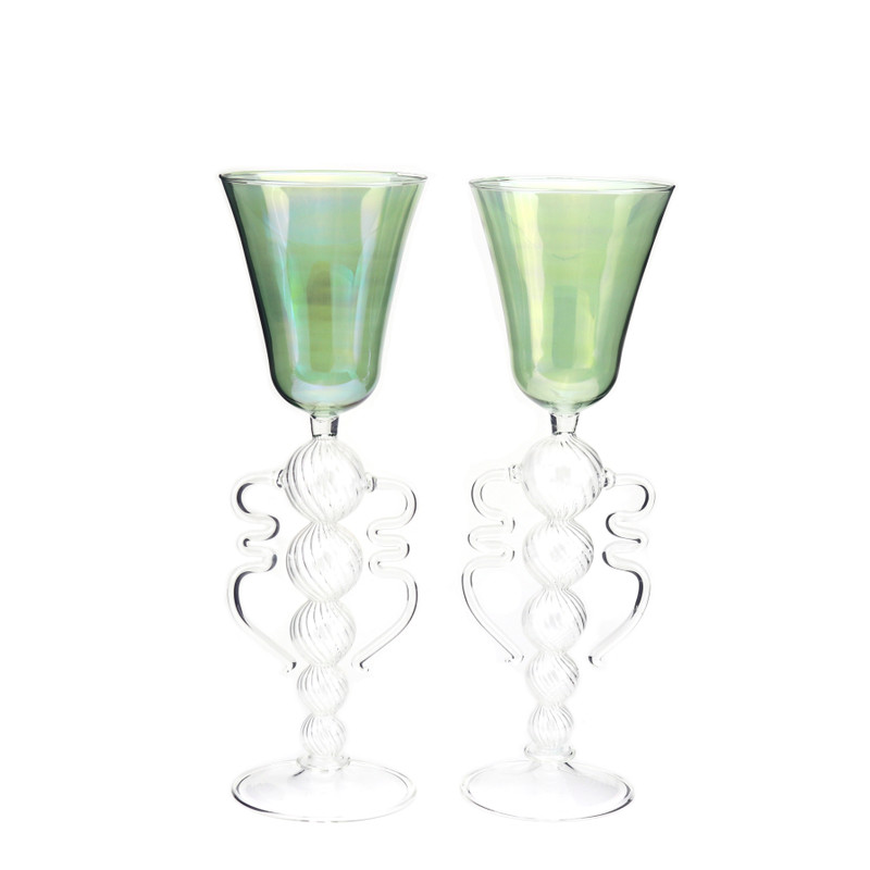 Decorative sale wine glasses