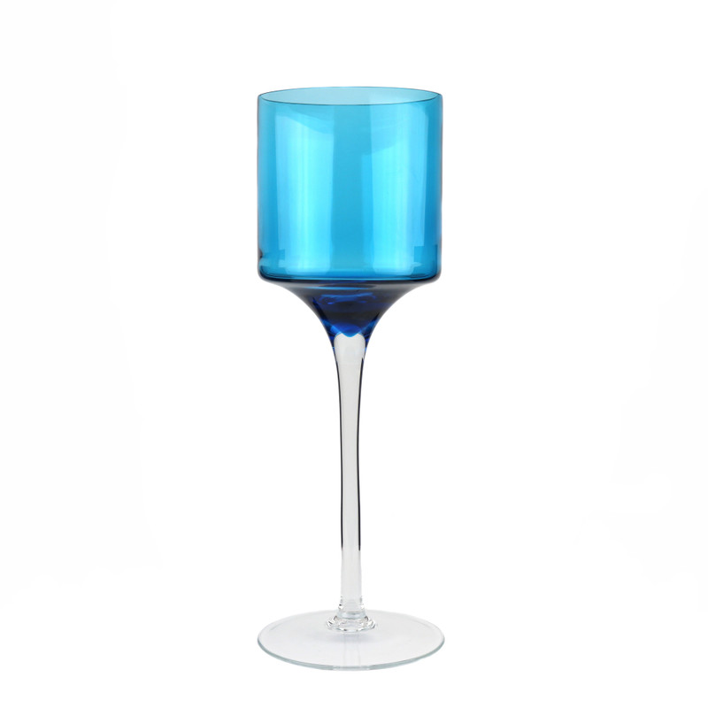 Camilla Candle Holder Aqua