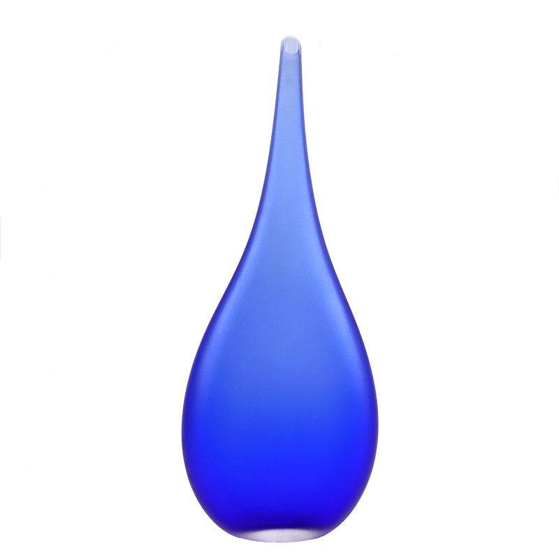 Murano Glass Brina Vase Blue