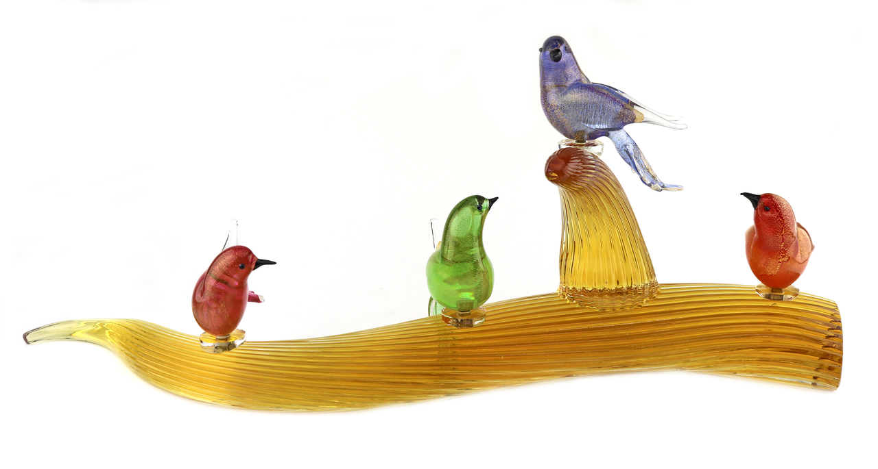 ZANETTI  MURANO  鳥　鴨　ダック　置物　イタリア　ガラス工芸 P1680391.jpg?v=1682931249&