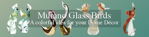 Gift idea: Murano glass set for home decor!