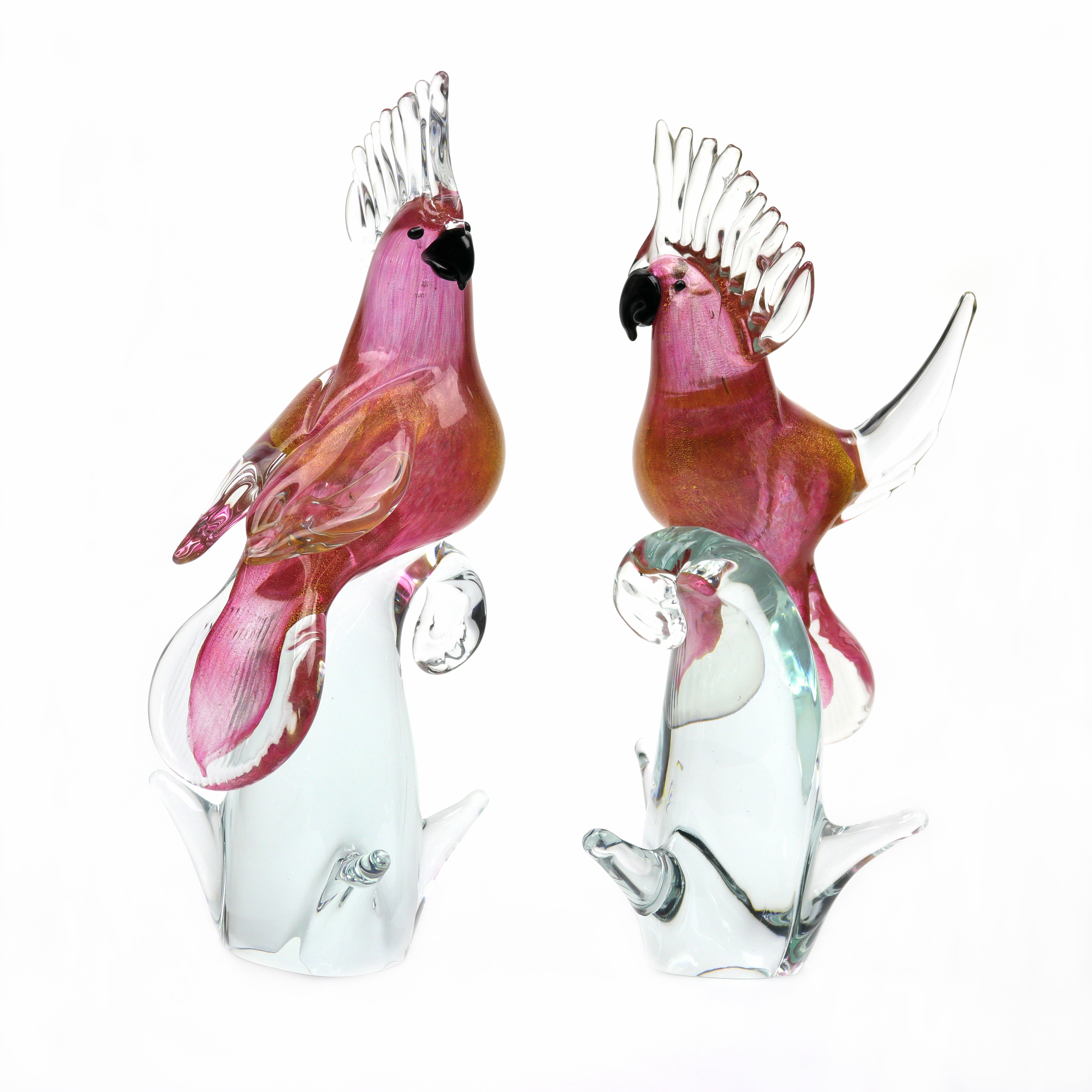 murano glass birds