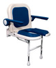 Deluxe Fold Up "U" Shower Seat With Arms