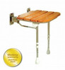 Wooden Fold Down Shower Seat