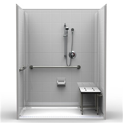 63 X 37 ADA Shower With 1