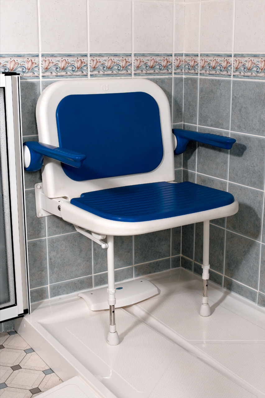 Adjustable Shower Seat Wall Mounted For Elderly