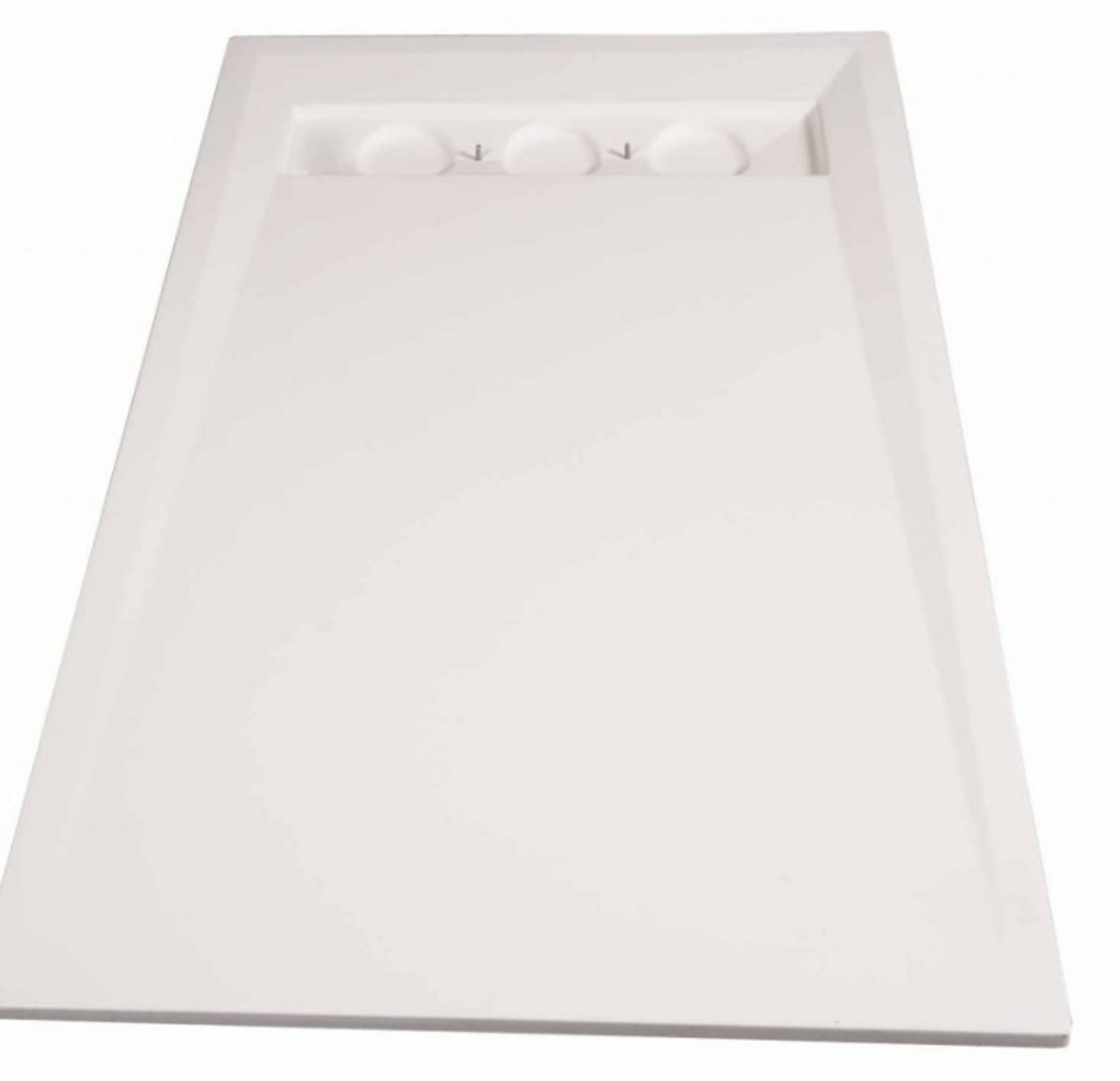TrueDek Linear Tub Replacement Tile Over Shower Pan 59 X 35-1/2