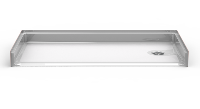 RollIn Shower Pan 60 X 36 End Drain CareProdx